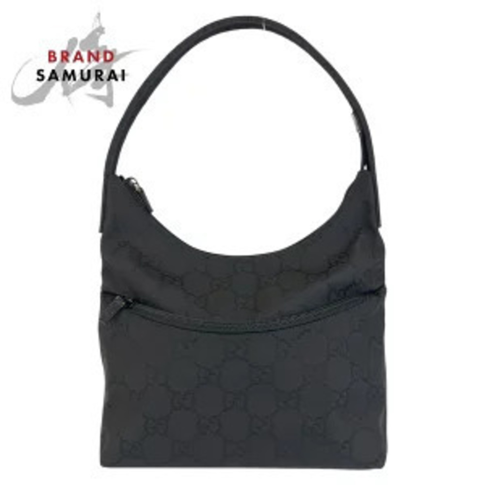 Gucci GG black hobo shoulder bag
